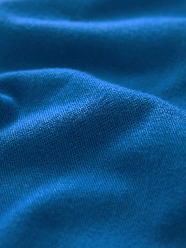 Blue Bright Cropped Denim Jersey Leggings - Image 7 of 7