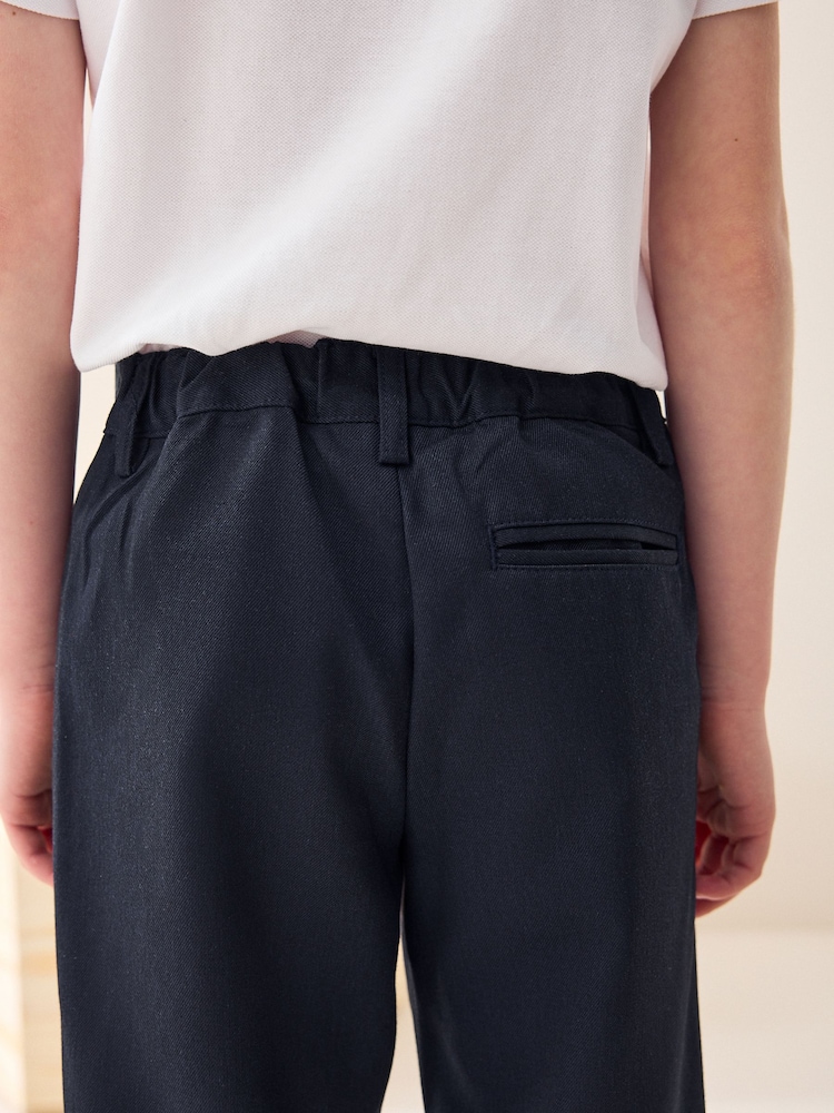 Marineblauw - Broek met rechte pijpen (3-17jr) - Image 6 of 8