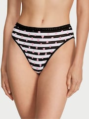 Victoria's Secret White/Grey/Pink/Black Bikini 5 Pack Knickers - Image 2 of 3