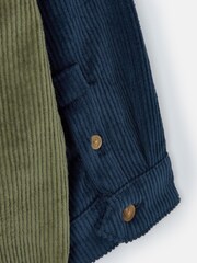 Joules Sean Multi Oversized Corduroy Shirt - Image 5 of 7