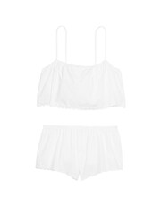 Victoria's Secret White Eyelet Cami Set - Image 3 of 3