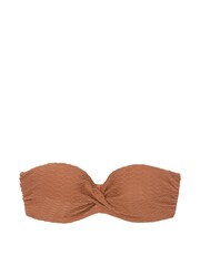 Victoria's Secret Caramel Brown Fishnet Strapless Swim Bikini Top - Image 3 of 4