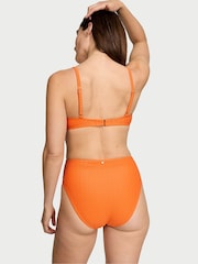 Victoria's Secret Sunset Orange Fishnet High Waisted Swim Bikini Bottom - Image 2 of 3