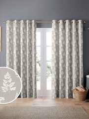 Emily Bond Grey Tynesfield Made to Measure Curtains - Image 1 of 9
