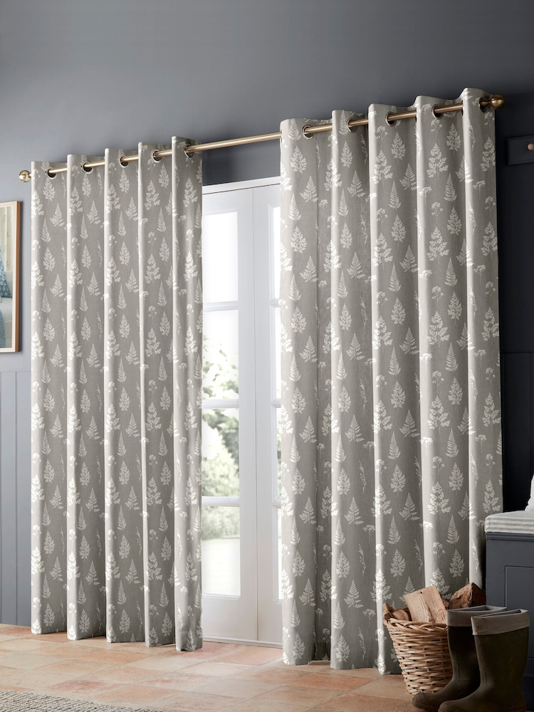 Emily Bond Grey Tynesfield Made to Measure Curtains - Image 2 of 9