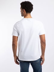 Weird Fish White Mountain Top Front Print Graphic T-Shirt - Image 2 of 6