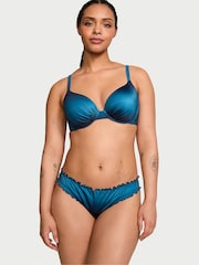 Victoria's Secret Blue Ombre Push Up Swim Bikini Top - Image 1 of 3