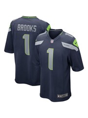 Nike Blue Seattle Seahawks Home Game Jersey - Jordyn Brooks - Image 1 of 3