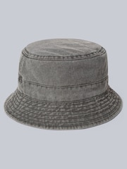 Gris - Sombrero de pescador 100 % algodón Sean de Animal - Imagen 3 de 3