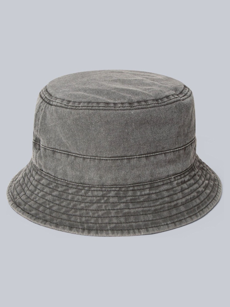 Gris - Sombrero de pescador 100 % algodón Sean de Animal - Imagen 3 de 3