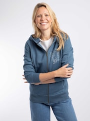 Weird Fish Franchises Graphic Full Zip-hettegenser - Bilde 1 av 5