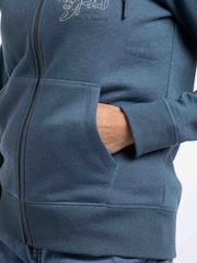 Weird Fish Franchises Graphic Full Zip-hettegenser - Bilde 5 av 5