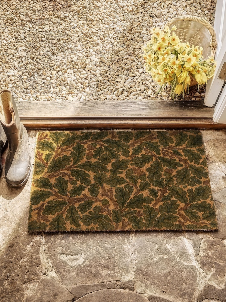 Morris & Co Green Oak Coir Doormat - Image 1 of 3 Morris & Co Green Oak Coir Doormat - Image 1 of 3