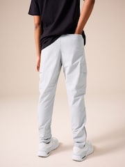 Grey Tapered Leg Sporty Cargo Trousers (3-16yrs) - Image 4 of 4