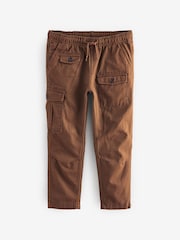 Tan Brown 100% Cotton Cargo Trousers (3-16yrs) - Image 5 of 7