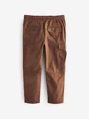 Tan Brown 100% Cotton Cargo Trousers (3-16yrs) - Image 6 of 7