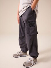 Charcoal Grey Unlimited Pocket Detail Cargo Trousers (3-16yrs) - Image 1 of 3