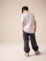 Charcoal Grey Unlimited Pocket Detail Cargo Trousers (3-16yrs) - Image 2 of 3