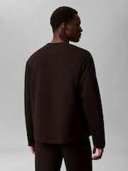 Noir - Calvin Klein Cotton Classics Pyjamas Top - Image 2 de 6