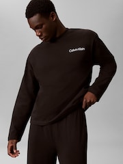 Noir - Calvin Klein Cotton Classics Pyjamas Top - Image 4 de 6