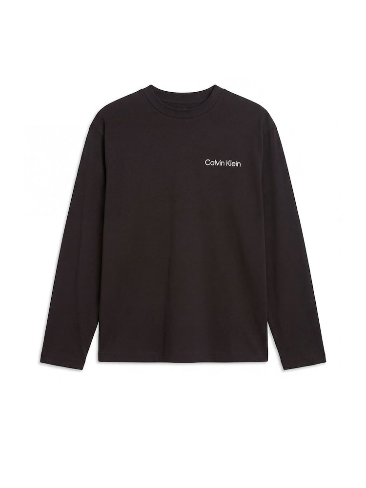 Noir - Calvin Klein Cotton Classics Pyjamas Top - Image 6 de 6