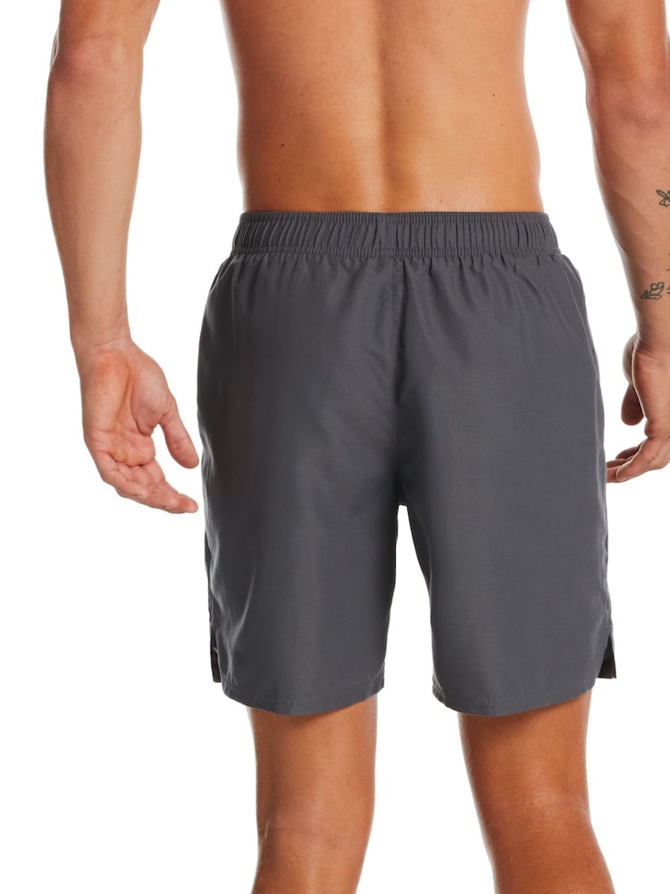 Nike Grey 7 Inch Essential Volley Swim Shorts - Image 2 of 3