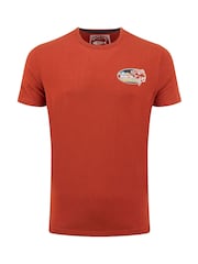 Portocaliu - Tricou Weird Fish cu imprimeu grafic pe față Coarse Fishing - Imaginea 5 din 6
