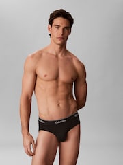 Calvin Klein מארז של 5 זוגות תחתוני בריף - בד סטרץ' מכותנה, דגם Icon - תמונה 2 מתוך 6