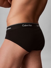 Calvin Klein מארז של 5 זוגות תחתוני בריף - בד סטרץ' מכותנה, דגם Icon - תמונה 5 מתוך 6