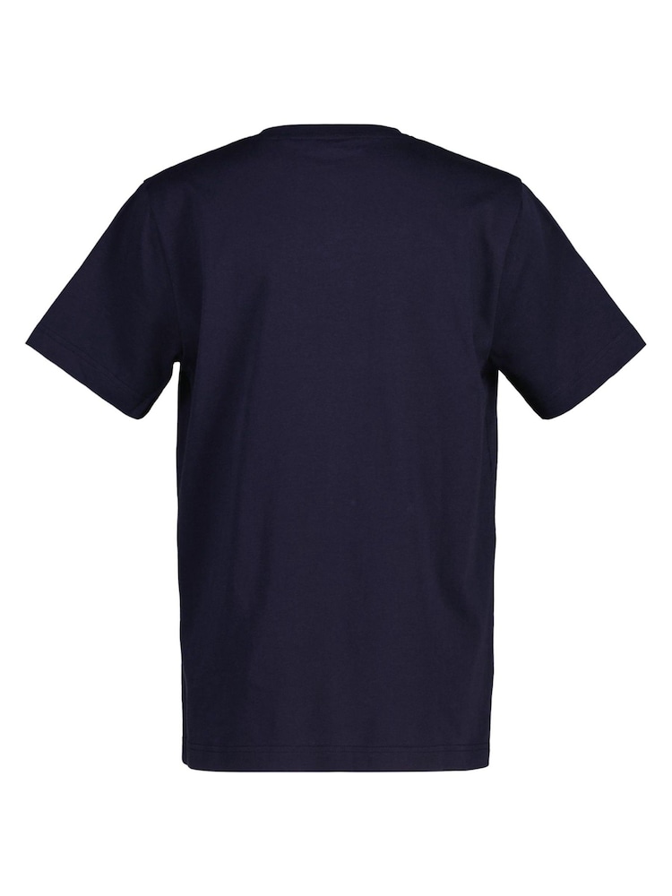 GANT Evening Blue Archive Shield Teens T-Shirt - Image 2 of 2
