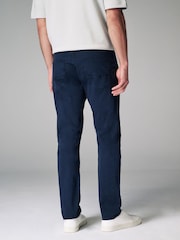 Navy Blue Premium Laundered 5 Pocket Trousers - Image 4 of 10
