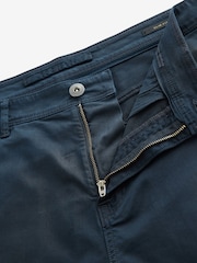 Navy Blue Premium Laundered 5 Pocket Trousers - Image 8 of 10