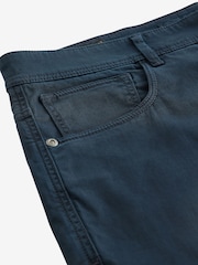 Navy Blue Premium Laundered 5 Pocket Trousers - Image 9 of 10