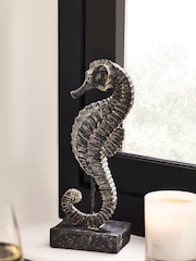 Black Seahorse Ornament - Image 1 of 4