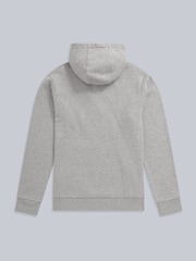 Animal Light Grey Mens Woody Zip 100% Cotton Hoodie - Image 2 of 4
