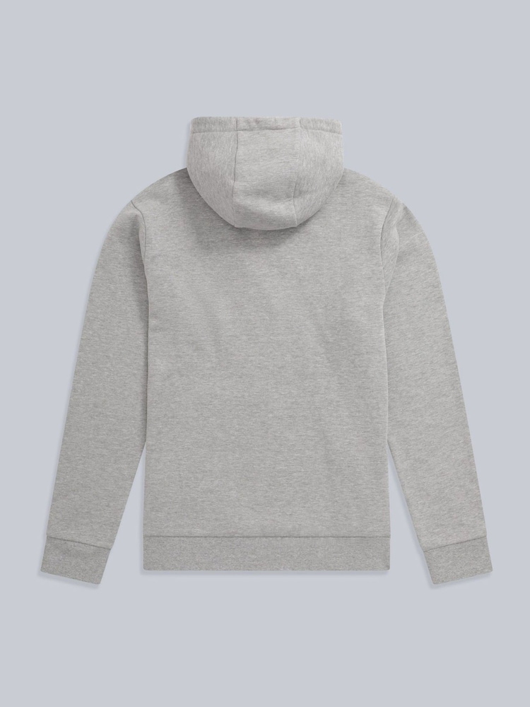 Animal Light Grey Mens Woody Zip 100% Cotton Hoodie - Image 2 of 4