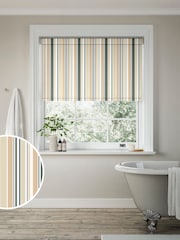 White Chindi Made to Measure Roller Blind - Image 1 of 6