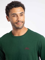 Weird Fish Green Fished Branded Cotton T-Shirt - Image 4 of 6