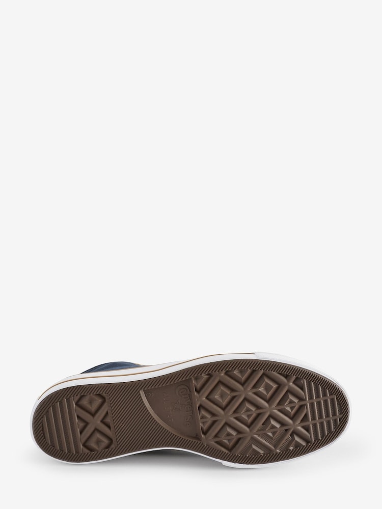 Converse Black/Gold Platform Lift Trainers - Image 7 of 9