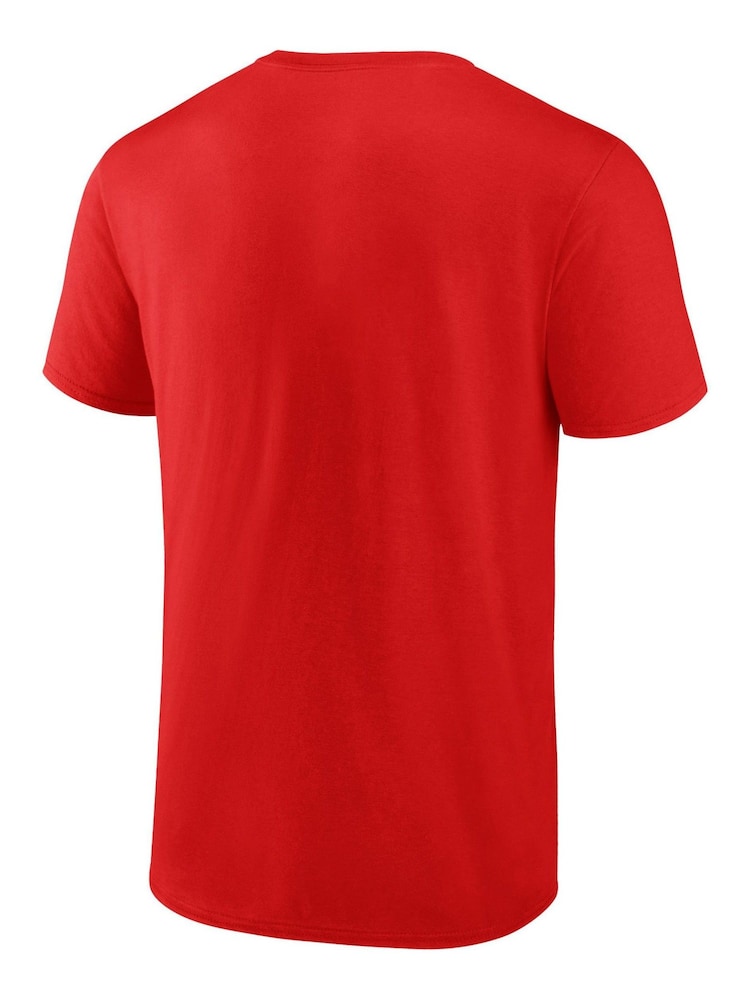 Fanatics Red Formula 1 Essentials T-Shirt - Image 3 of 3