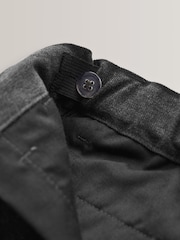 Gri - Pantaloni drepți formali pentru școală (3-17ani) - Image 10 of 12