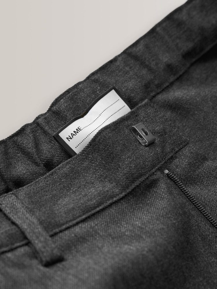 Grey Regular Waist Regular Leg Trousers (3-17yrs) - Image 11 of 12