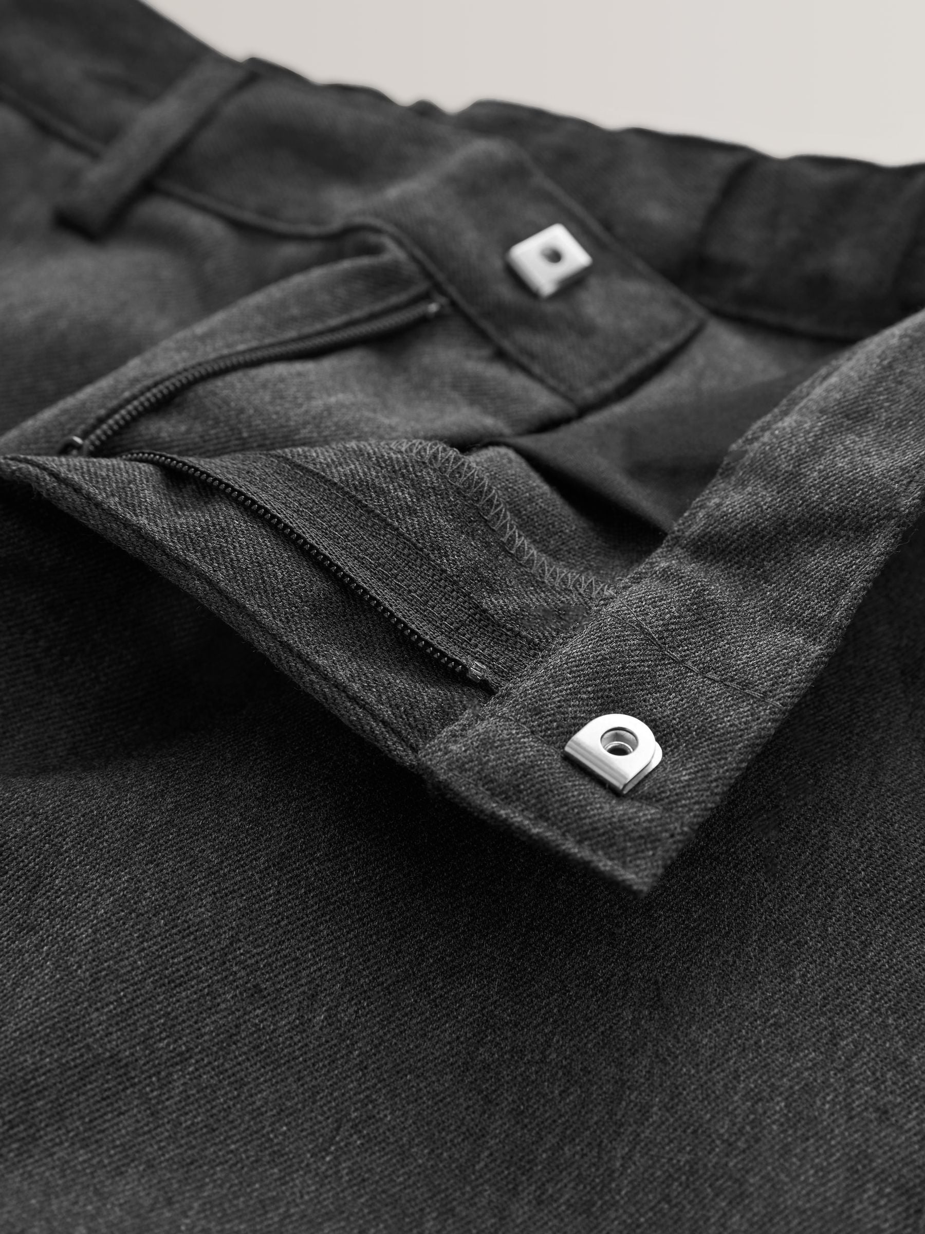Buy Grey Regular Waist Straight Leg School Trousers (3-17yrs) from