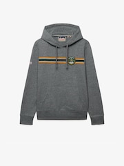 Superdry Grey Outdoors Stripe Logo Hoodie - Image 5 of 6