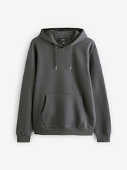 Charcoal Grey Overhead Hoodie - Image 6 of 8