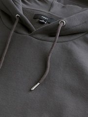 Charcoal Grey Overhead Hoodie - Image 8 of 8
