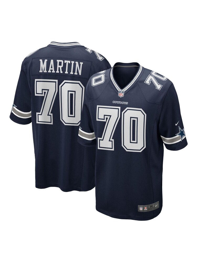 Nike Blue NFL Dallas Cowboys Home Game Jersey - Zack Martin - Image 1 of 3 Nike Blue NFL Dallas Cowboys Home Game Jersey - Zack Martin - Image 1 of 3