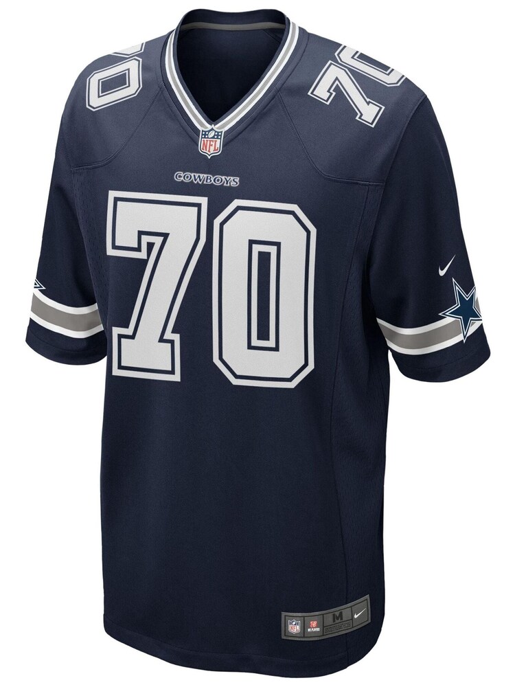Nike Blue NFL Dallas Cowboys Home Game Jersey - Zack Martin - Image 2 of 3 Nike Blue NFL Dallas Cowboys Home Game Jersey - Zack Martin - Image 2 of 3