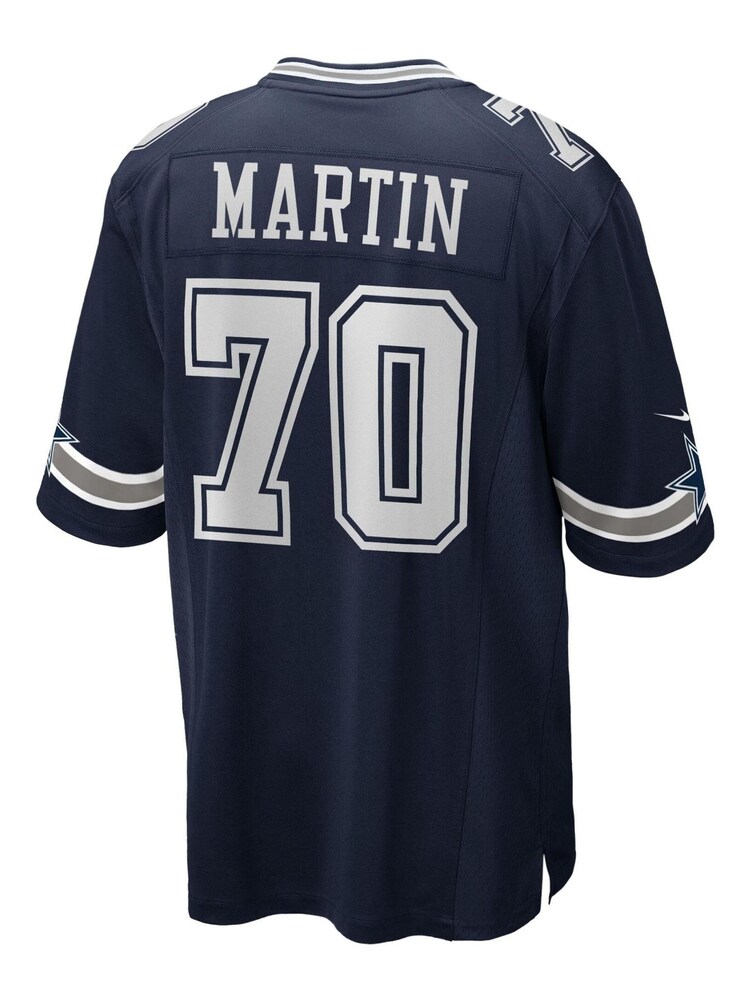 Nike Blue NFL Dallas Cowboys Home Game Jersey - Zack Martin - Image 3 of 3 Nike Blue NFL Dallas Cowboys Home Game Jersey - Zack Martin - Image 3 of 3