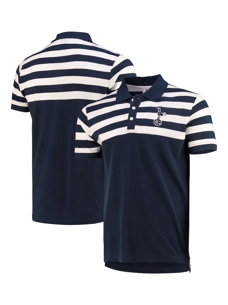 Fanatics Blue Tottenham Hotspur Contrast Polo Shirt - Image 1 of 3